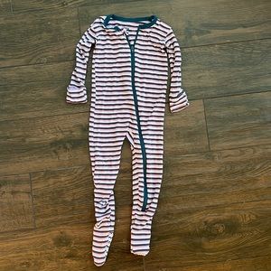 KicKee Pants zipper pajamas size 12-18 month